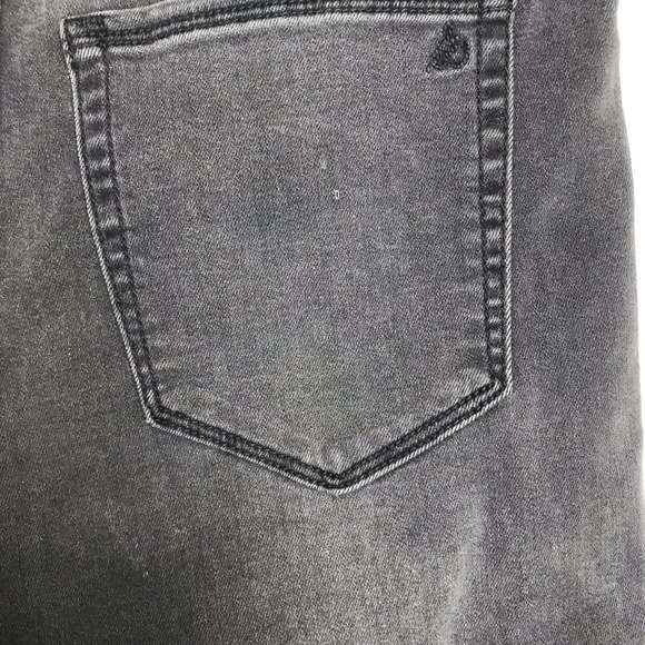 Sam Edelman Jeans "The Kitten" Mid-Rise Skinny Ankle Gray Stretchy Size 30 - Picture 13 of 15